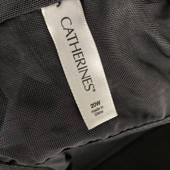 Catherines Tankini Swim Top Paisley Floral Multicolored Women's Size 20W - Picture 6 of 8